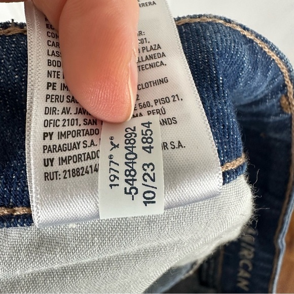 American Eagle Low Rise Maxi Denim Cargo Skirt Size 000 - Picture 11 of 11